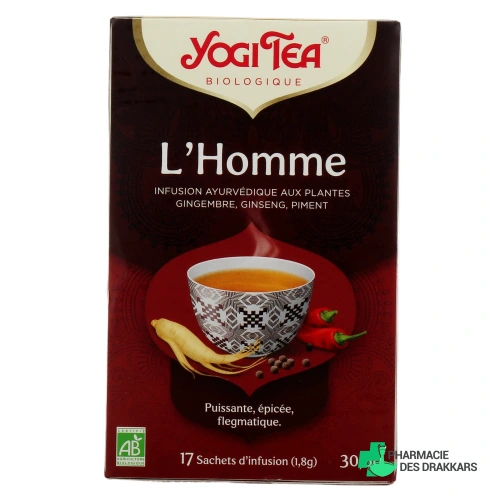 Yogi Tea Tisane Ayurvédique L'Homme