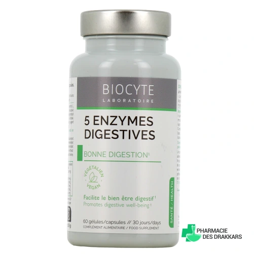Biocyte Longevity 5 Enzymes Digestives