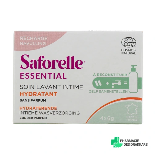 Saforelle Essential Soin lavant intime à reconstituer