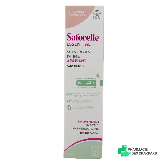 Saforelle Essential Soin lavant intime à reconstituer