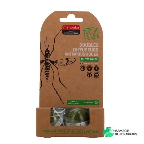 Manouka Diffuseur Anti-Moustiques