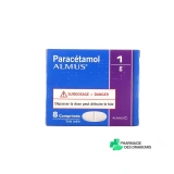 Paracétamol 1g - Vue 360°