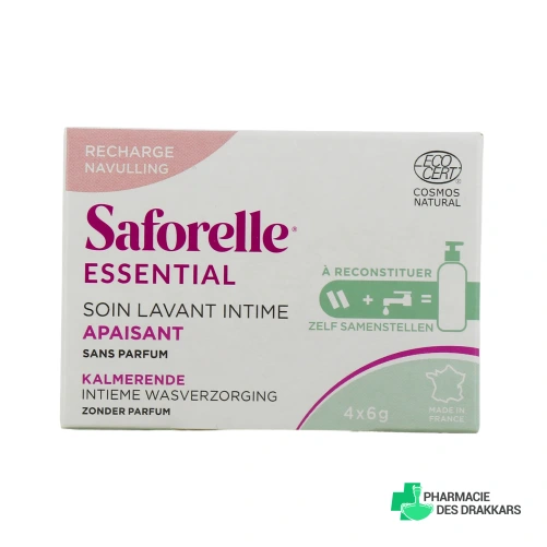Saforelle Essential Soin lavant intime à reconstituer