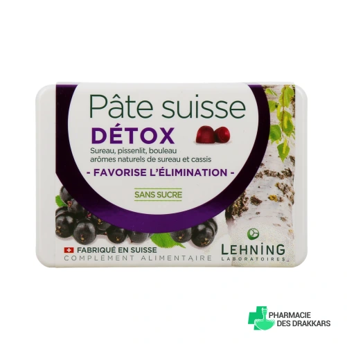 Lehning Pâte Suisse Détox