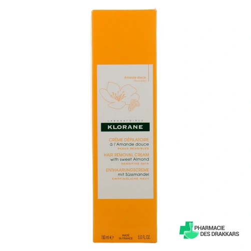 Klorane Crème Dépilatoire à l'Amande Douce