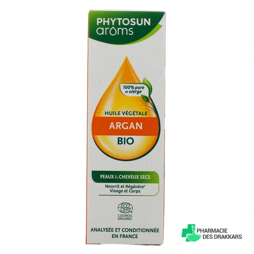Phytosun Aroms Huile Végétale Argan Bio