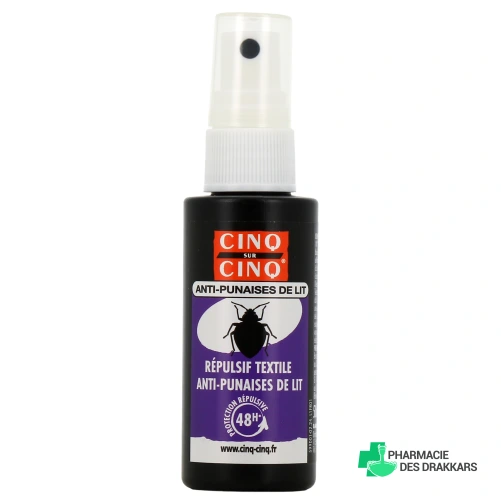 Cinq sur Cinq Spray Anti-Punaises de Lit