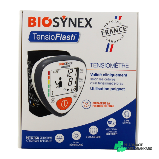 Biosynex TensioFlash Tensiomètre Poignet