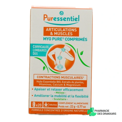 Puressentiel Articulations Et Muscles Myo Pure Contractions Musculaires