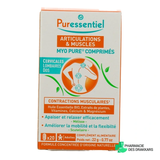Puressentiel Articulations Et Muscles Myo Pure Contractions Musculaires