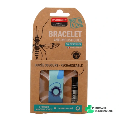 Manouka Bracelet Anti-Moustiques