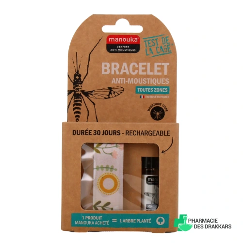 Manouka Bracelet Anti-Moustiques