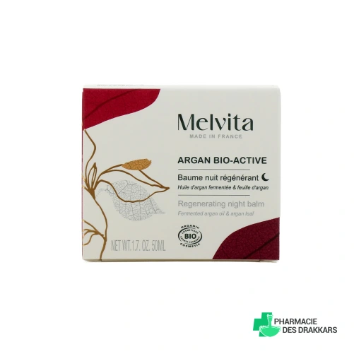 Melvita Argan Bio-Active Baume Nuit Régénérant