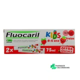 Fluocaril Dentifrice Kids 0-6 Ans Fraise - Vue 360°