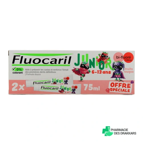 Fluocaril Junior 6-12 Ans Bi-fluoré 145mg