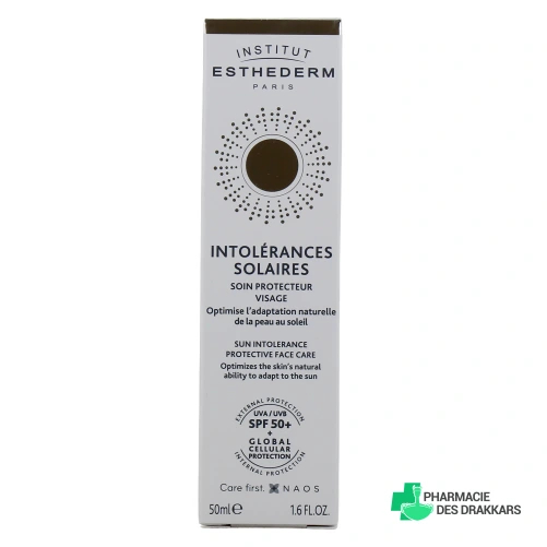 Institut Esthederm Intolérances Solaires Soin Protecteur Visage SPF50+