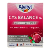 Alvityl Cys Balance 36 Probiotiques - Vue 360°
