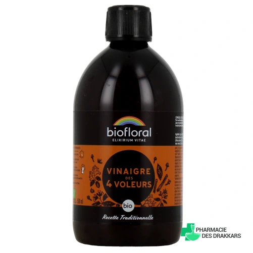 Biofloral Élixir Vinaigre des 4 Voleurs Bio