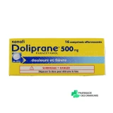 Doliprane 500 mg - Vue 360°