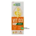 Santé Verte Vitamine D3 400UI Défenses naturelles