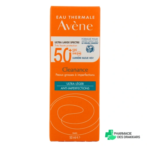 Avène Cleanance Fluide Solaire Anti-Imperfections SPF 50+