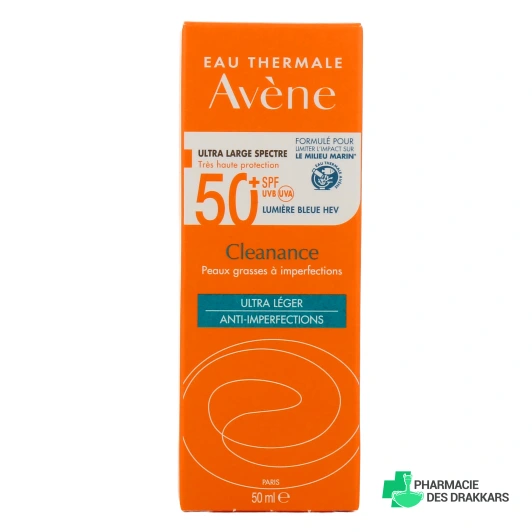 Avène Cleanance Fluide Solaire Anti-Imperfections SPF 50+