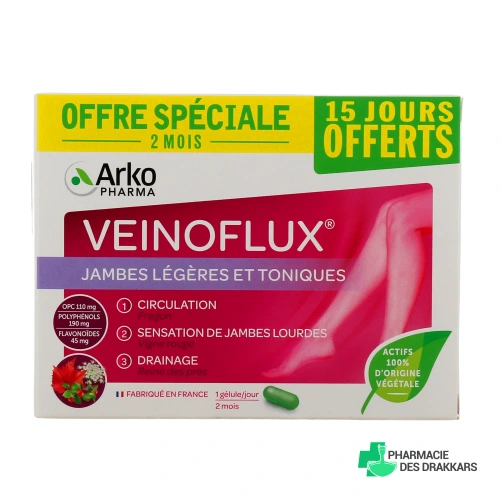 Veinoflux Jambes Légères et Toniques