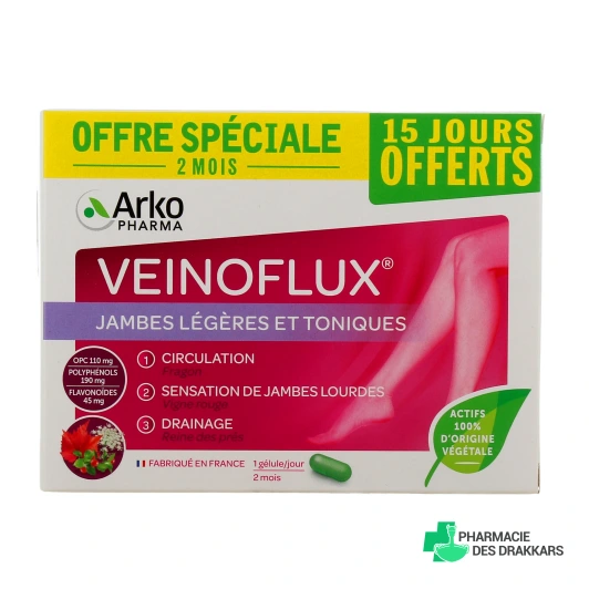 Veinoflux Jambes Légères et Toniques