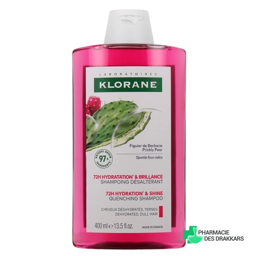 Klorane Shampoing Désaltérant au Figuier de Barbarie