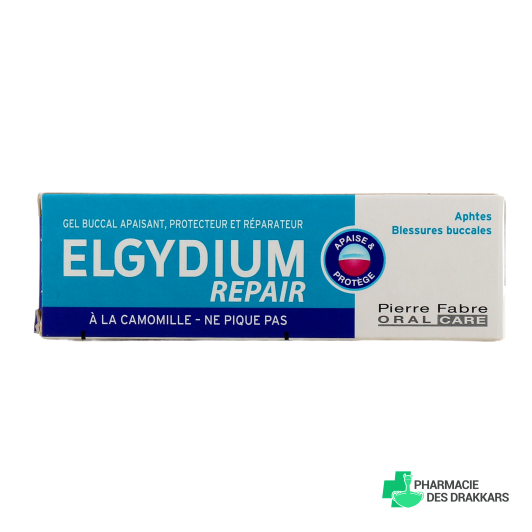Elgydium Repair Gel Buccal Apaisant Protecteur Réparateur
