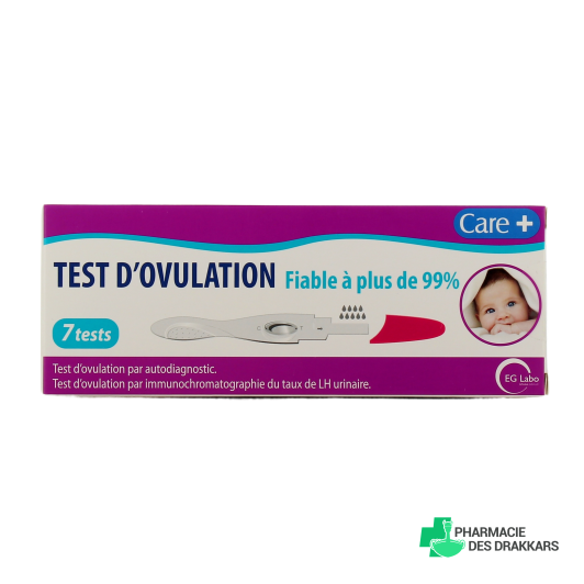 EG Labo Care+ Test d'Ovulation