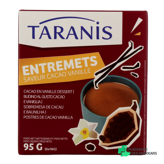 Entremets Cacao Vanille Taranis