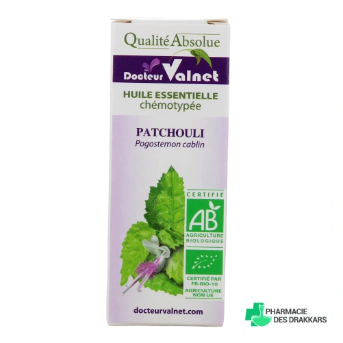 Docteur Valnet Huile Essentielle de Patchouli Bio