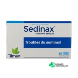 Sedinax Troubles du Sommeil - Vue 360°