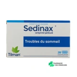 Sedinax Troubles du Sommeil - Vue 360°