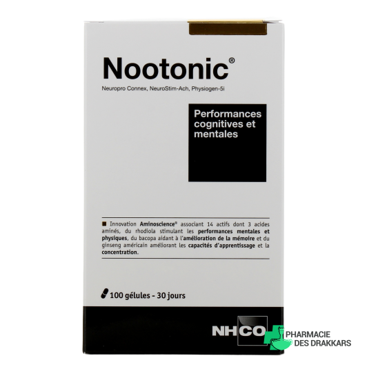 Nootonic Performances Cognitives