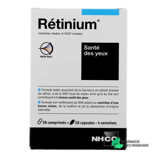 Retinium Santé des yeux