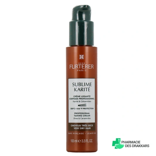 Furterer Sublime Karité Crème Lissante Coiffage Professionnel