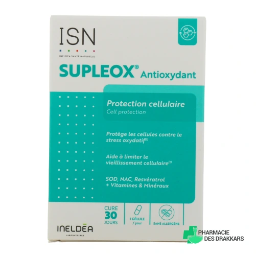 Supleox Antioxydant Protection Cellulaire