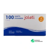 Gants d'Examen en Vinyle non poudrés Joleti - Vue 360°