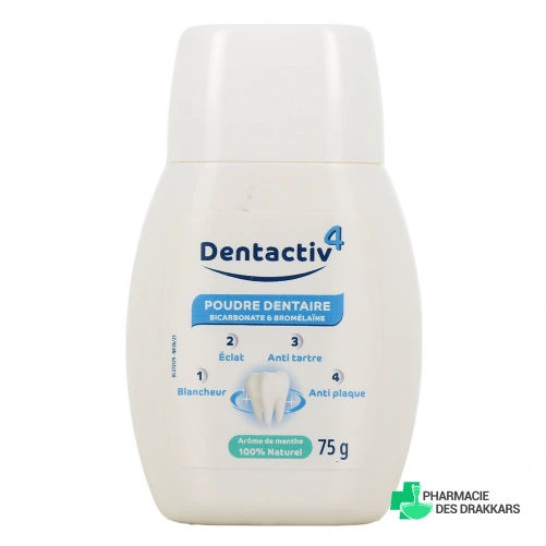 Gilbert Dentactiv 4 Poudre Dentaire