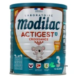 Modilac Actigest+ Croissance 3 Lait 12-36 Mois - Vue 360°