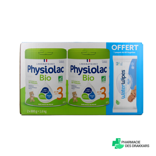 Physiolac Bio Lait 3ème âge