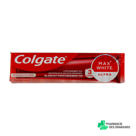 Colgate Dentifrice Max White Ultra Nettoyage en Profondeur