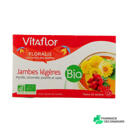 Vitaflor Jambes Légères Tisane Bio