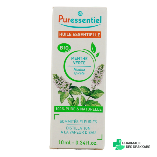 Puressentiel Huile Essentielle de Menthe Verte Bio