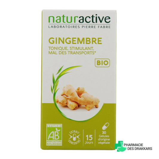 Naturactive Gingembre Extrait Concentré 30 gélules