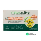 Naturactive Pastilles Gorge Irritée ou Sensible - Vue 360°