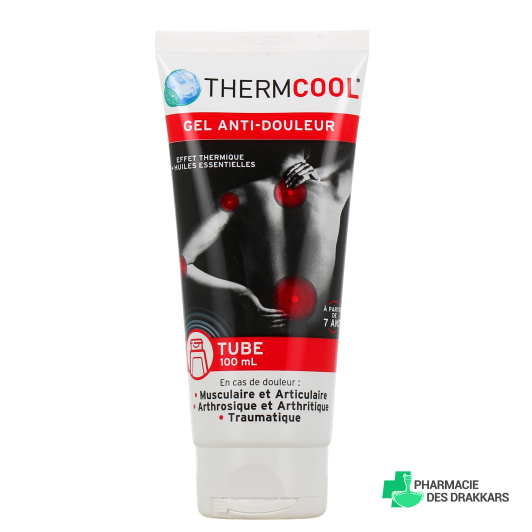 ThermCool Gel Anti-Douleurs Froid + Huiles Essentielles