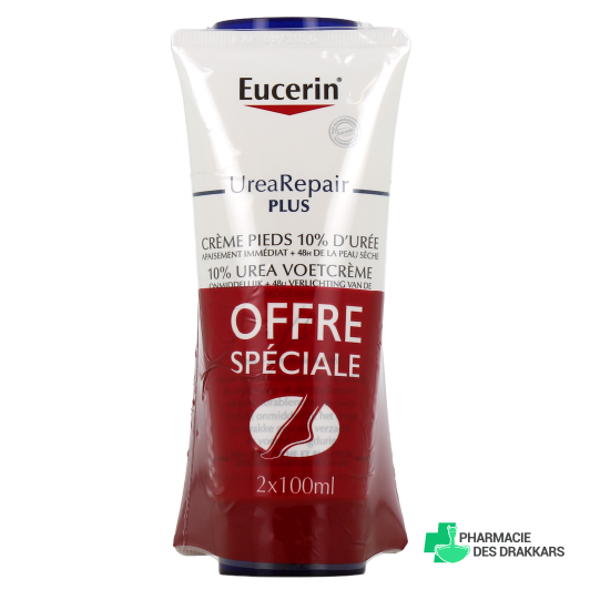 Eucerin UreaRepair Plus Crème Pieds Réparatrice 10% d'Urée 100ml